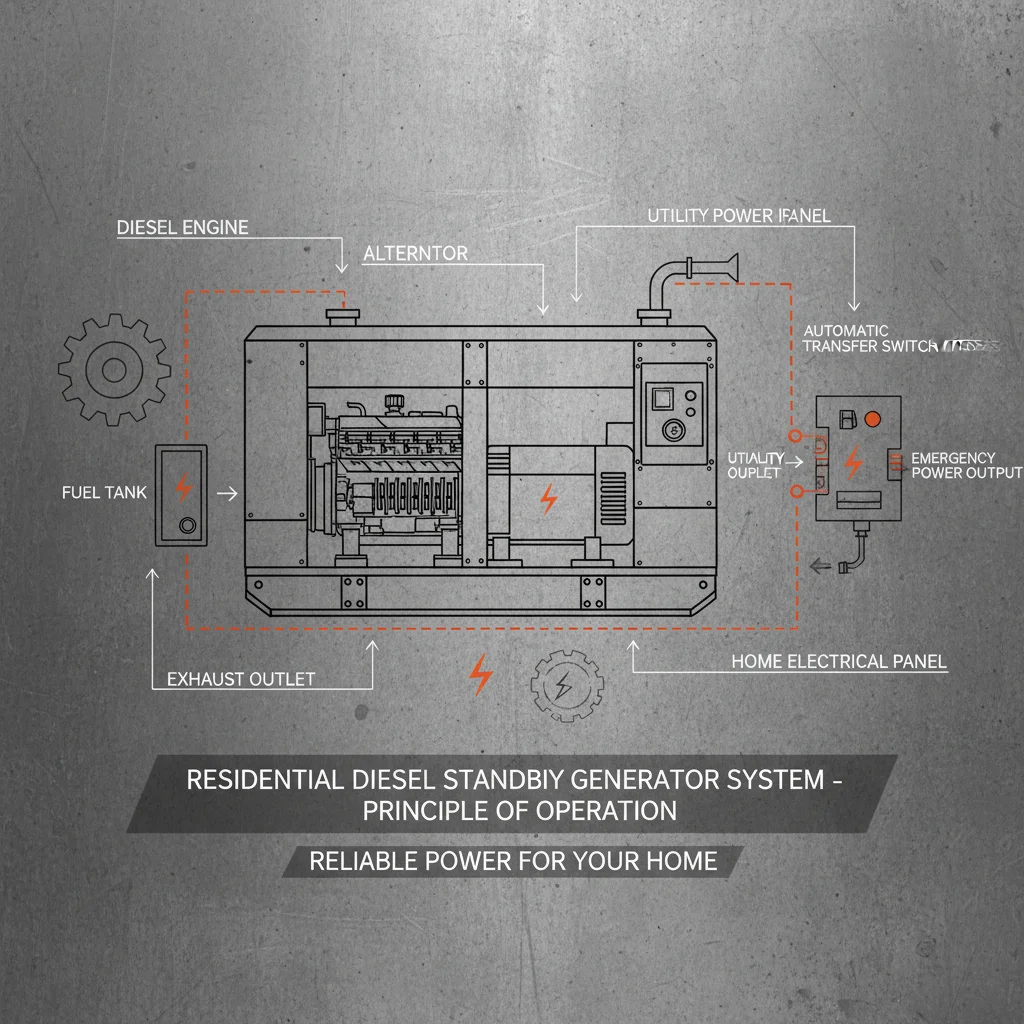 Find a Reliable Diesel Standby Generator Home Supplier for Uninterrupted Power