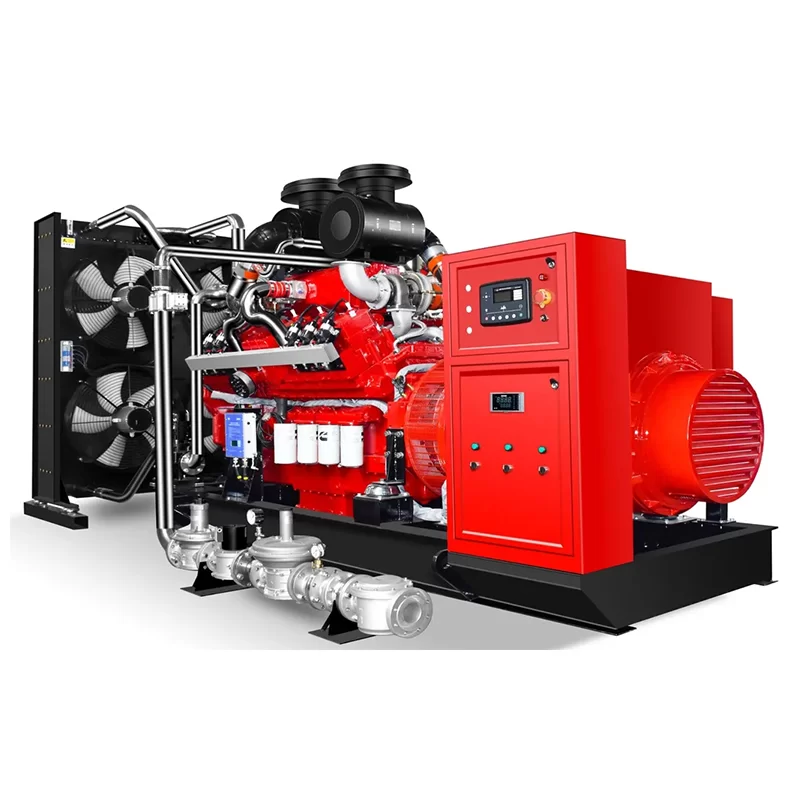 Industrial Open Type Natural Gas Generators China Factory Suppliers