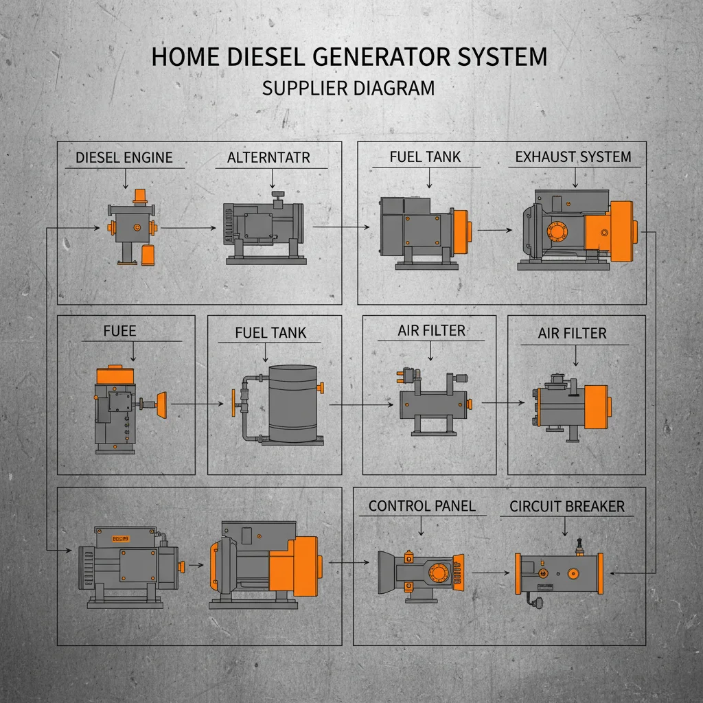 Reliable Diesel Generator for House Supplier Ensuring Uninterrupted Power
