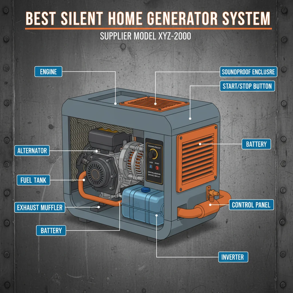 Find the Best Silent Generator for Home Supplier for Power