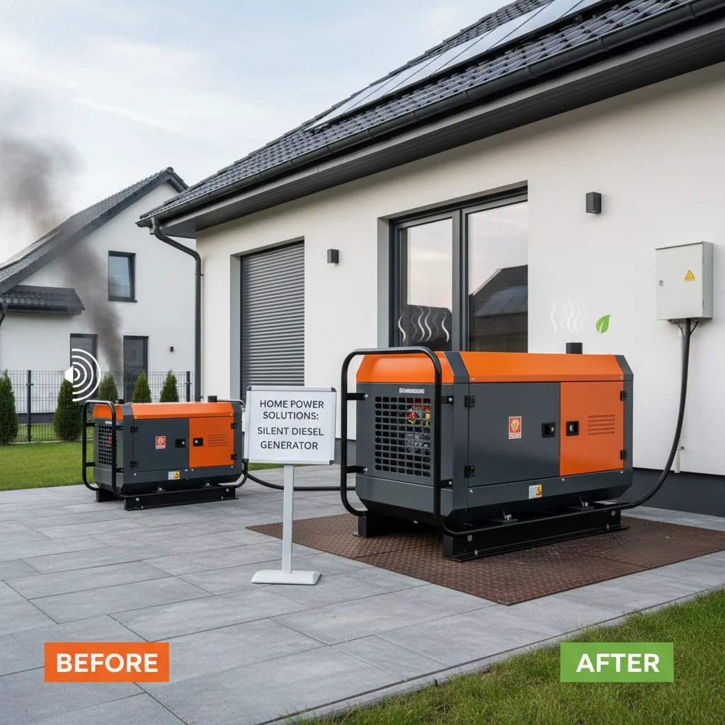 Find a Reliable Silent Diesel Generator for Home Supplier and Ensure Power Security
