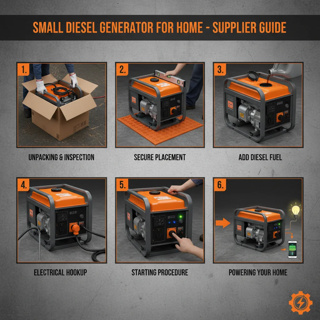 Find a Reliable Small Diesel Generator for Home Supplier with DBD Generator