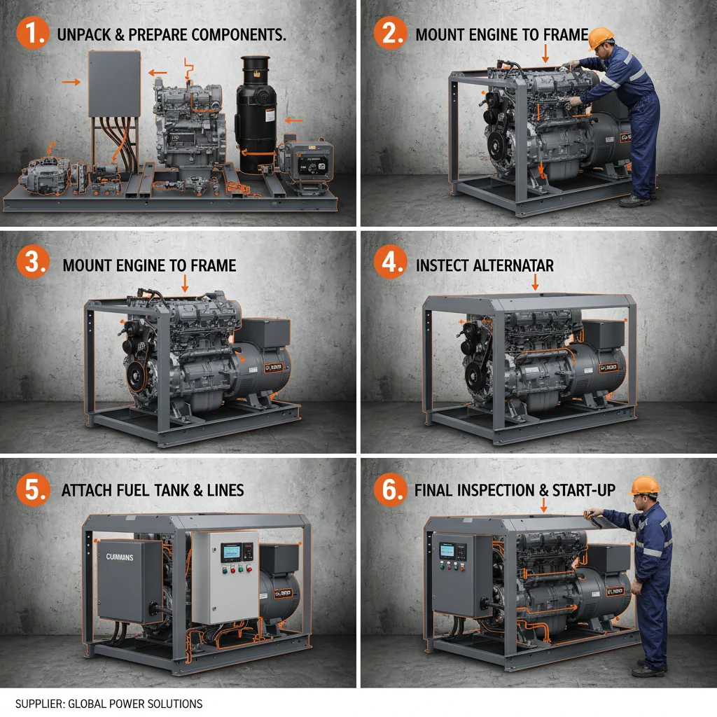 Reliable cummins 150kva generator Supplier for Industrial Power