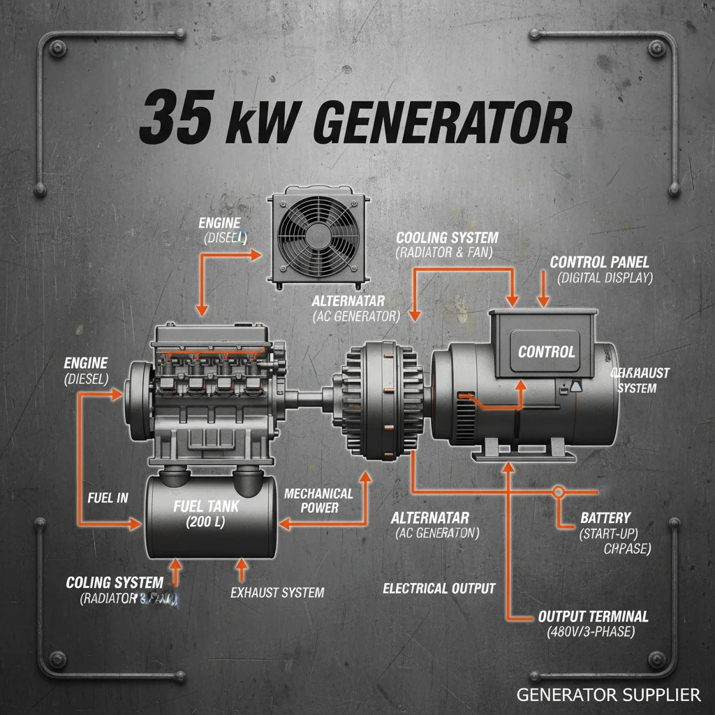 Reliable kw generator Supplier for Industrial Power Solutions