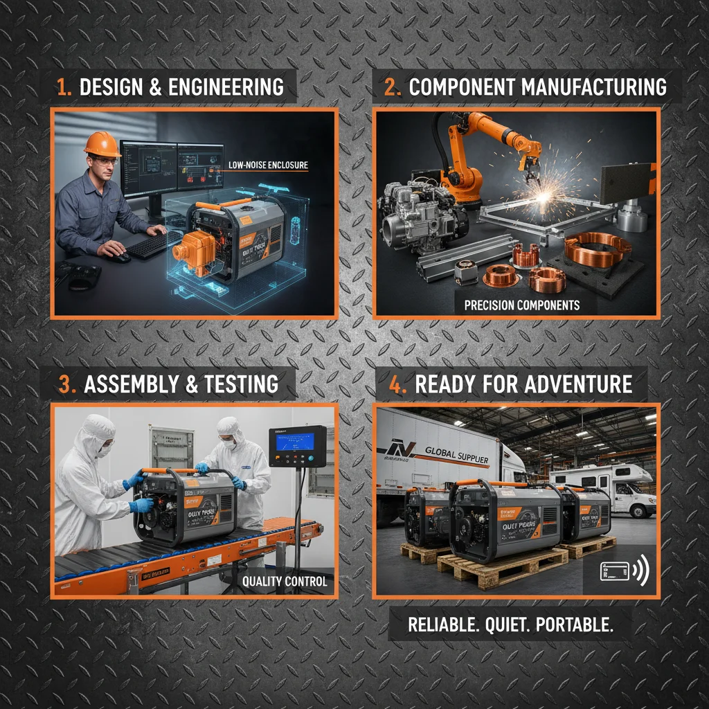 Find The Best Quiet RV Generators Supplier For Your Next Adventure