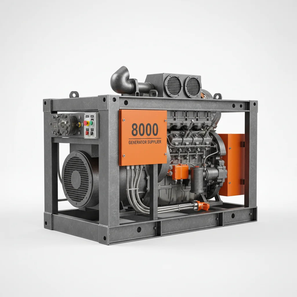 Reliable 8000 generator Supplier for Industrial Power Solutions