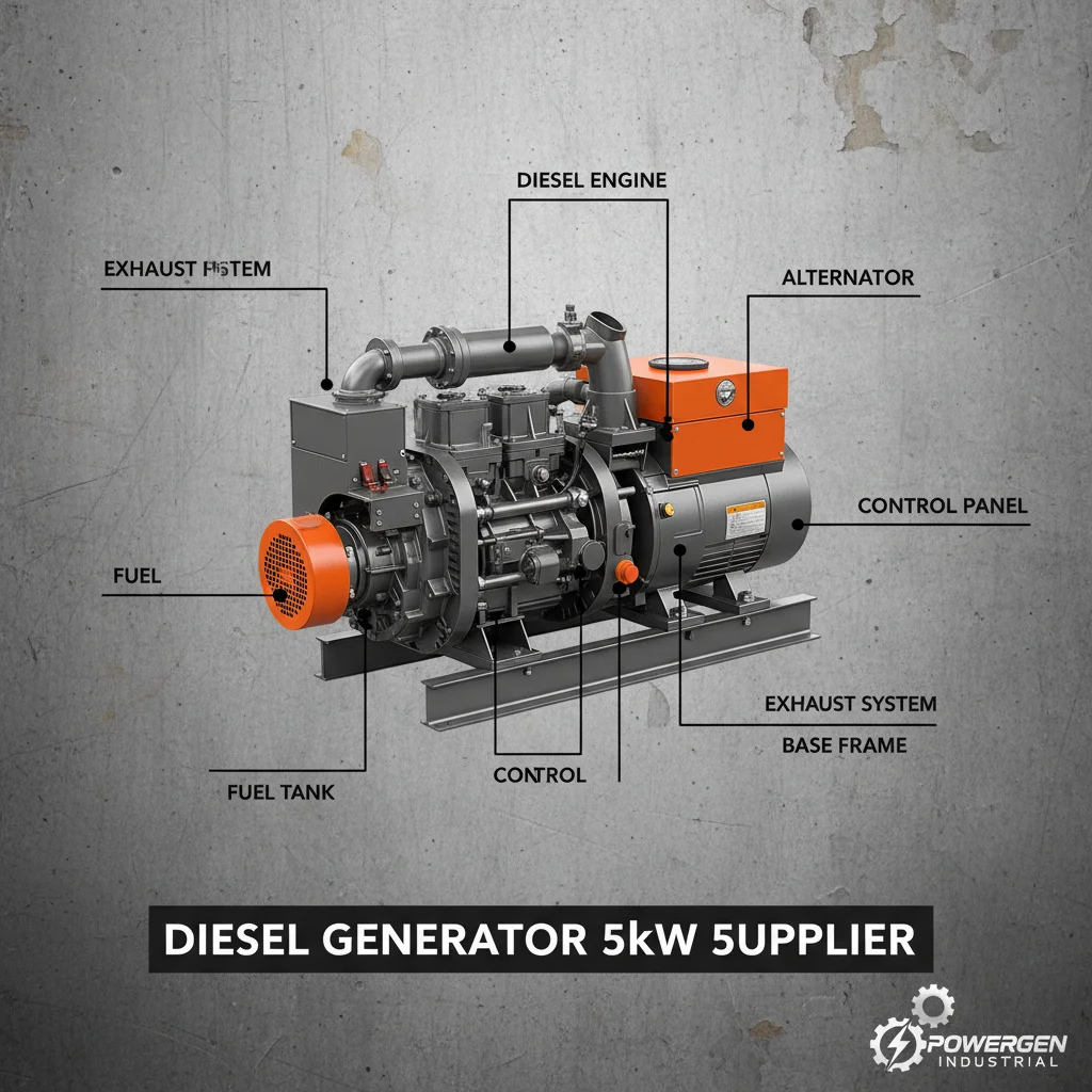 Reliable Diesel Generator 5kw Supplier for Uninterrupted Power Solutions