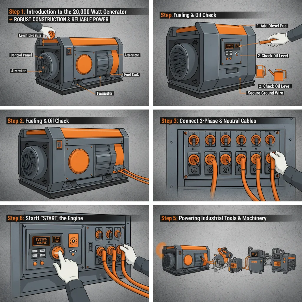 Comprehensive Guide to Selecting the Right 20 000 Watt Generator Supplier