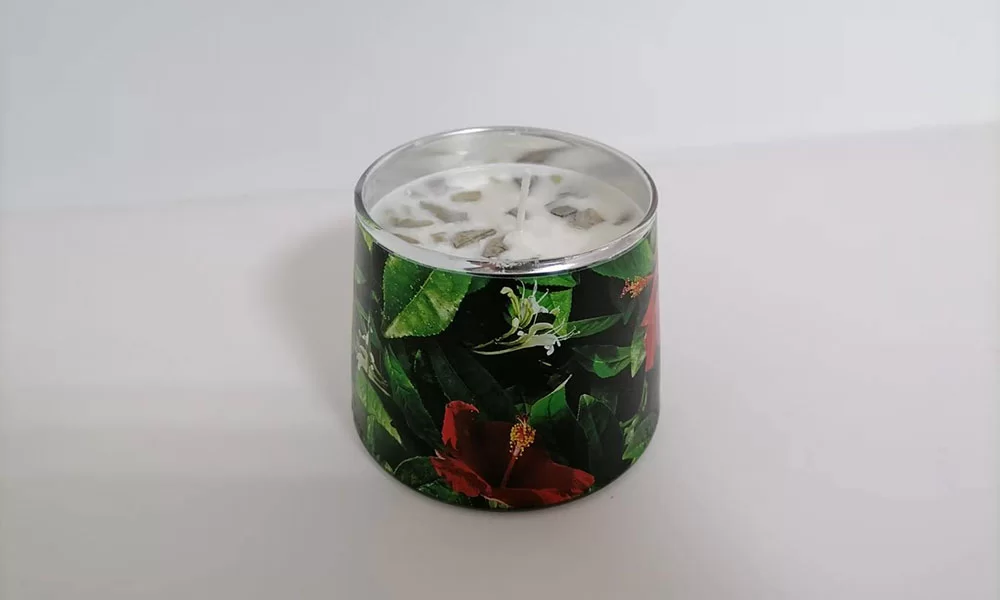 Personalisierte Ritual-Duftkerzen | Mit weißem Salbei angereichertes Sojawachs