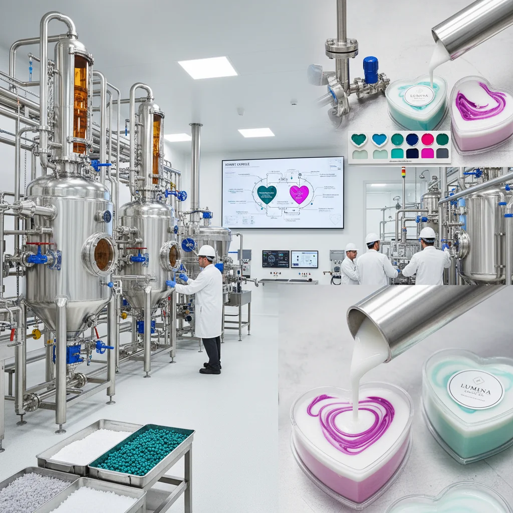 Exquisite Artistry in Heart Candle Manufacturing