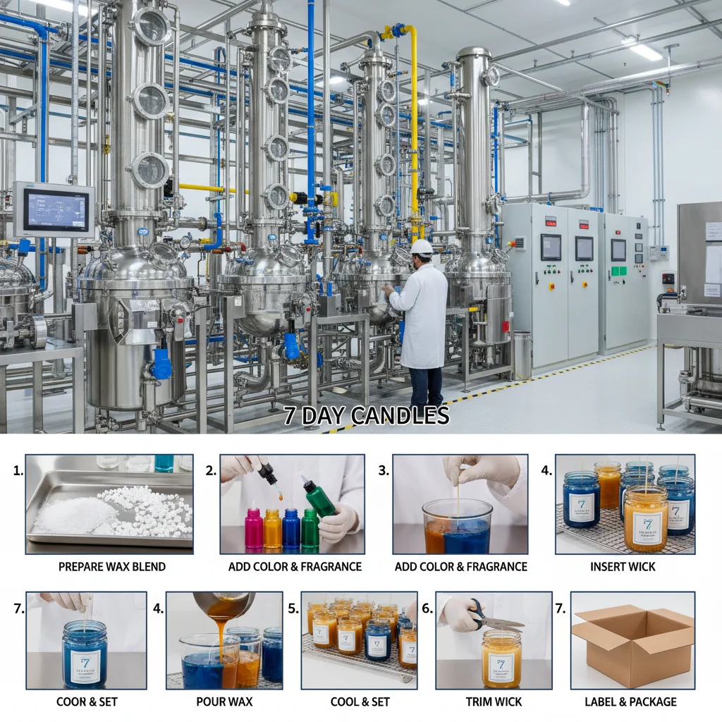 Reliable Illumination with 7 Days Candles for Safety and Efficiency