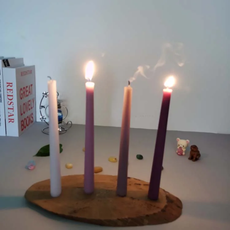 10-Zoll-Kerzenhalter ohne Duft, tropffrei, lange Brenndauer, perfekt für Herbsternte, HAlleoween, Thanksgiving, Abendessen, Partys und Heimdekoration