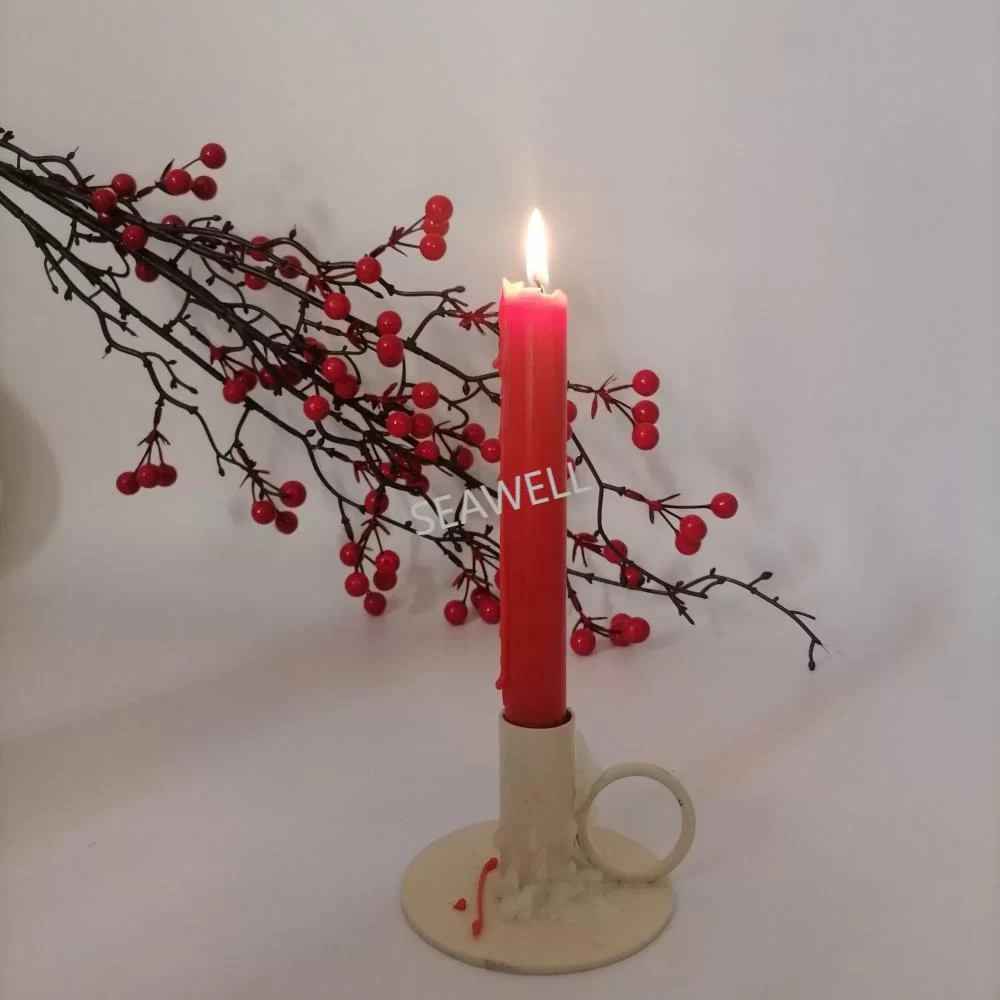 Großhandel mit roten Stabkerzen/Bougies, langzeitbrennenden Paraffinwachskerzen