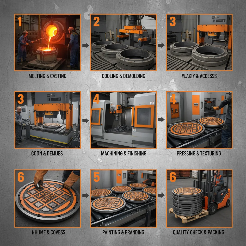 Reliable Main Sewer Drain Cover Manufacturer for Infrastructure