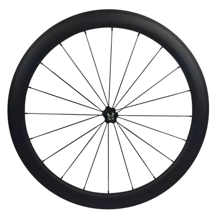 Full Carbon Aero Bike Wheels – 50mm Deep Clincher Wheelset