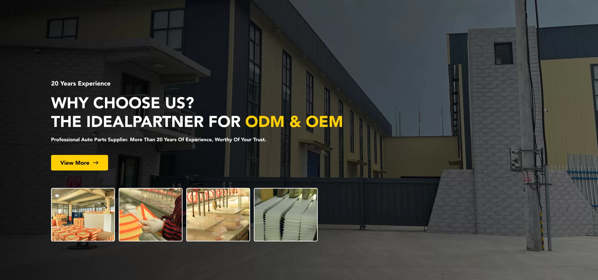 China auto oil filter