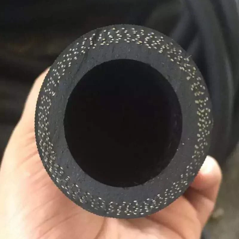 Black Hydraulic Oil Fuel Hose High Pressure Fuel Line NBR Rubber Hose for Automotive