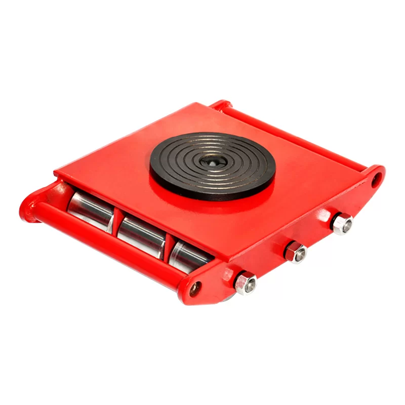 Heavy Duty Machine Dolly Skate Machinery Roller Mover Cargo Trolley 6 Ton