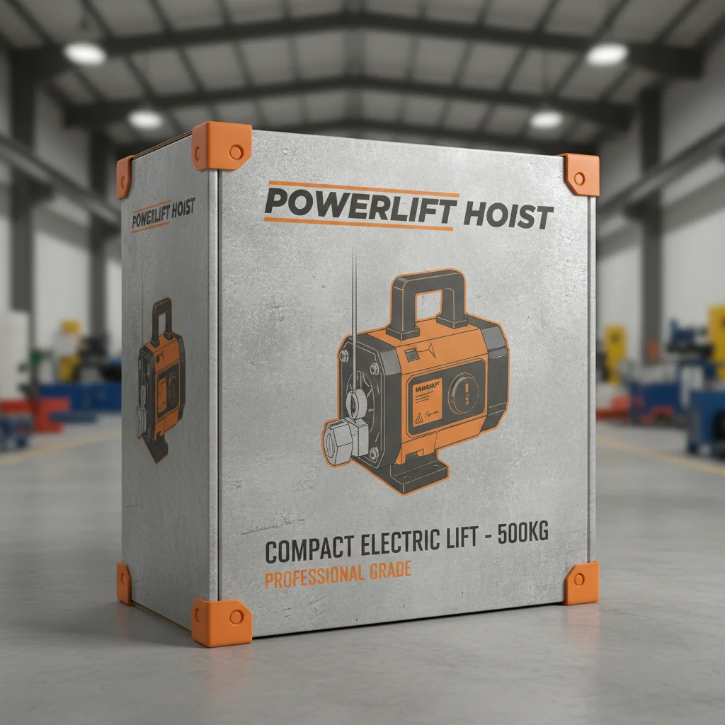 Efficient Material Handling Using a Small Electric Hoist Guide