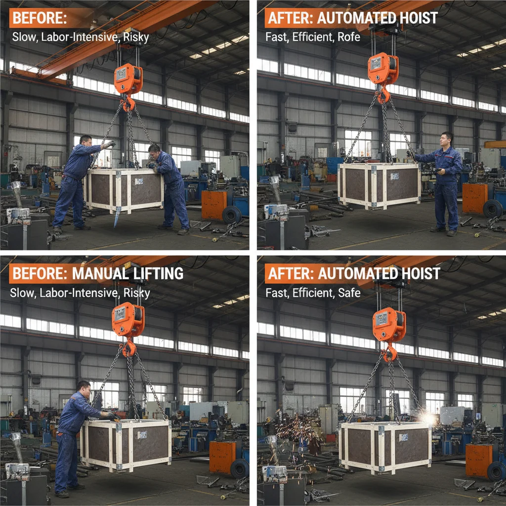 Optimizing Material Handling with Single Phase Electric Hoist Solutions