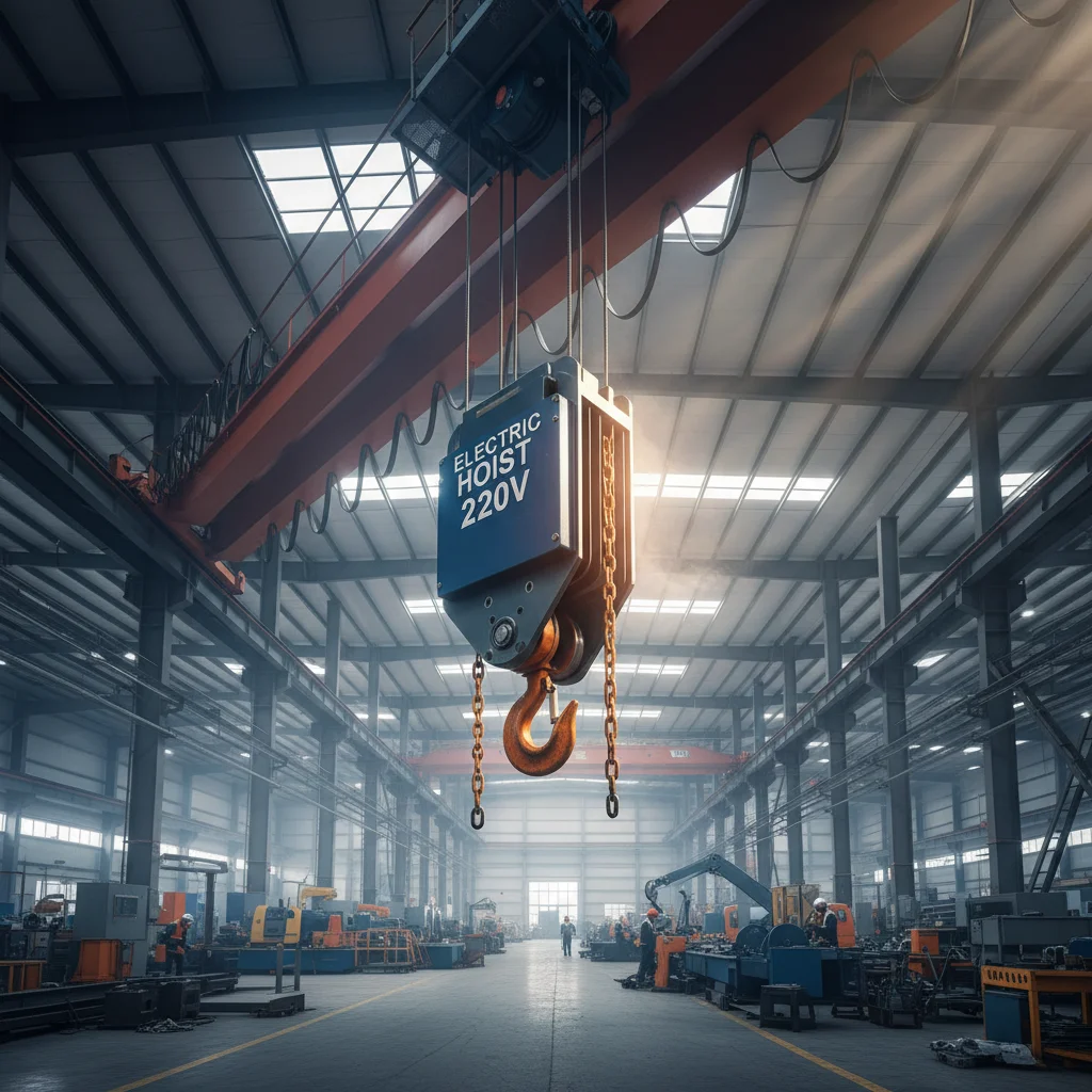 Precision Engineered Electric Hoist 220V Systems