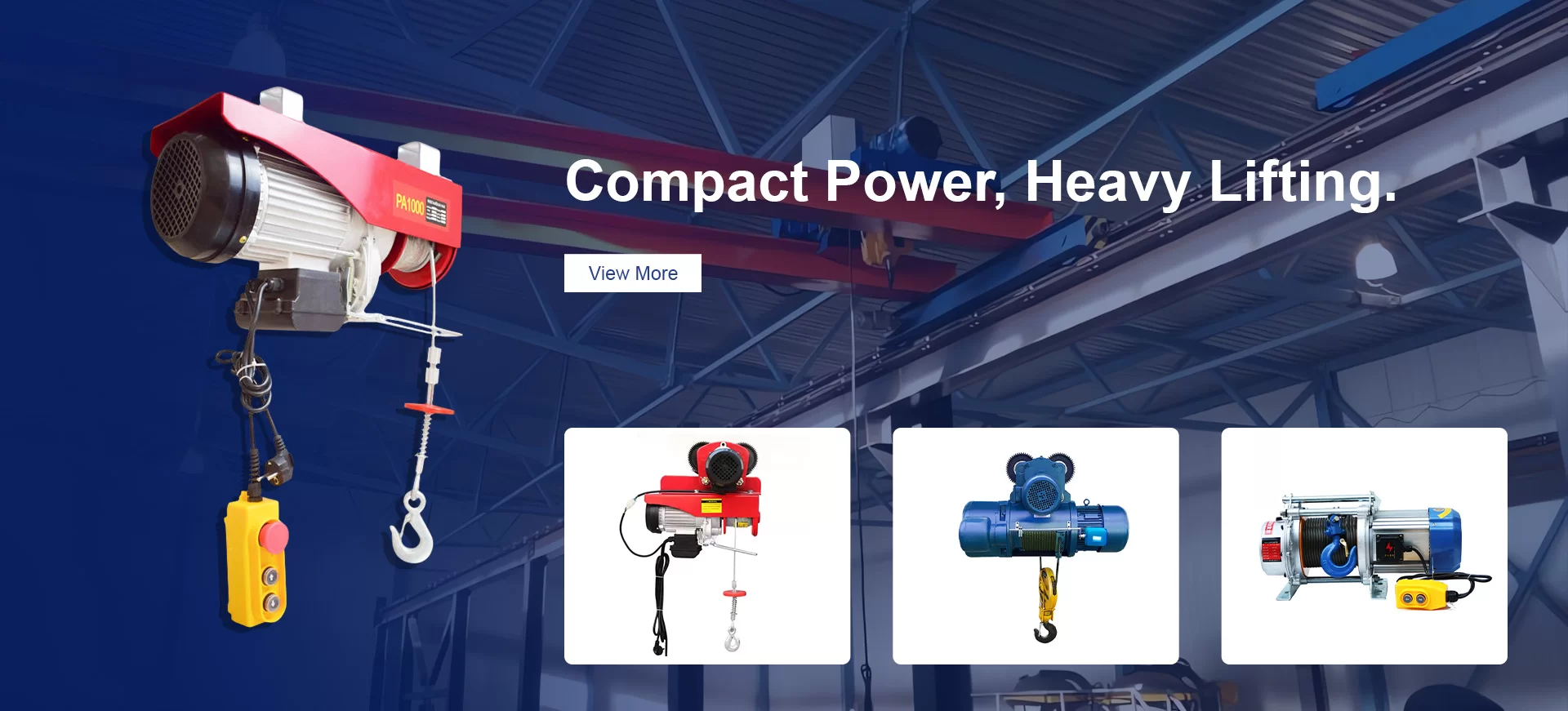 electric chain hoist