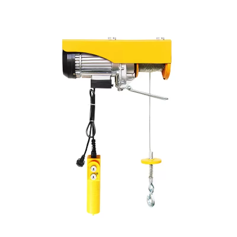 New Small Electric Lift with Wire Rope Hoist 800kg Capacity 220v Single Phase
