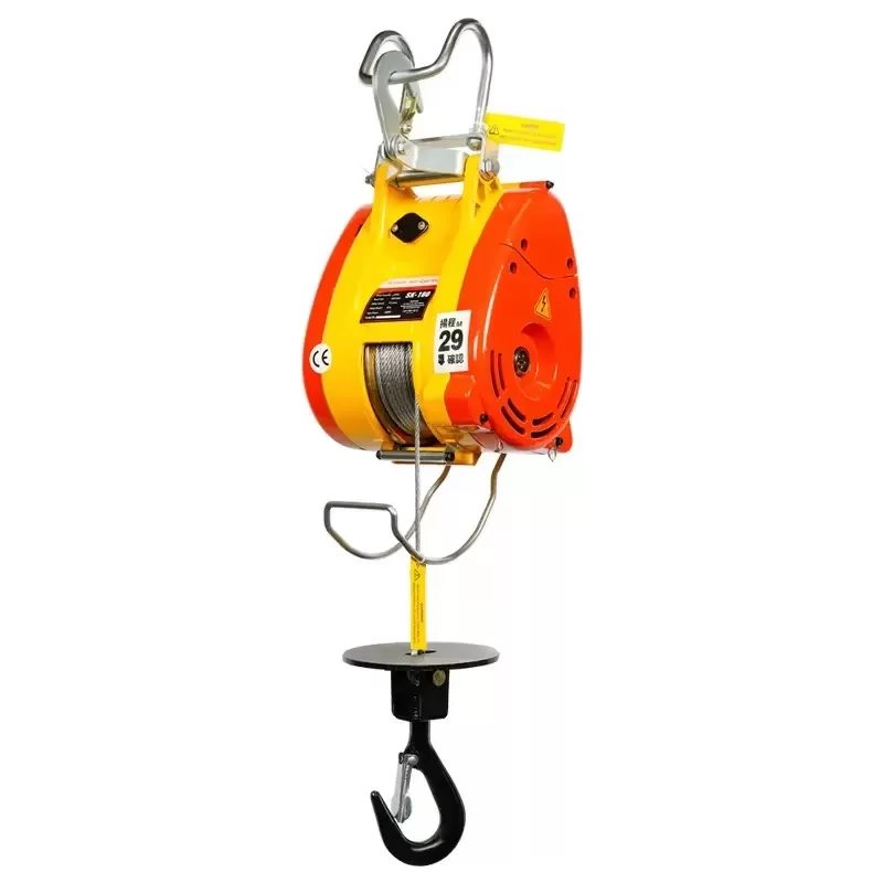 110V 100 Kg /300 Kg /500 Kg Suspend Electric Winch With Wireless Remote Control