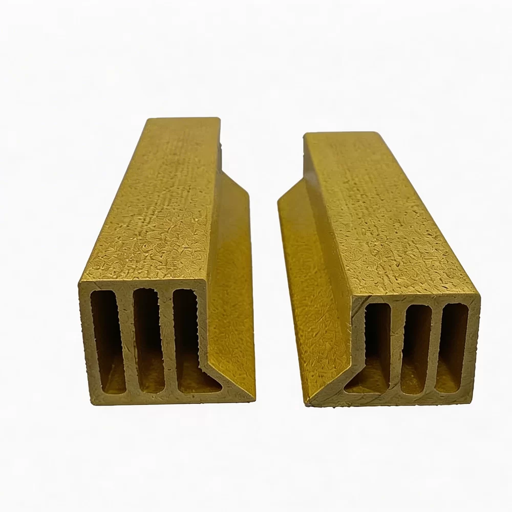FRP Three Cavity Angular Extruded Profiles