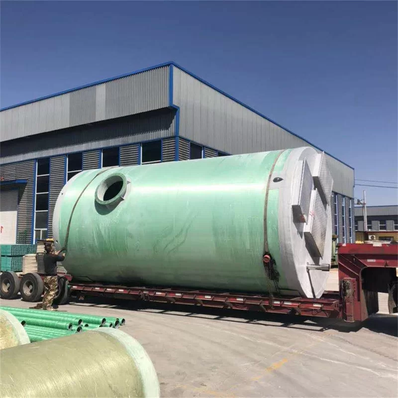 FRP Integrated Sewage Pumping Stations