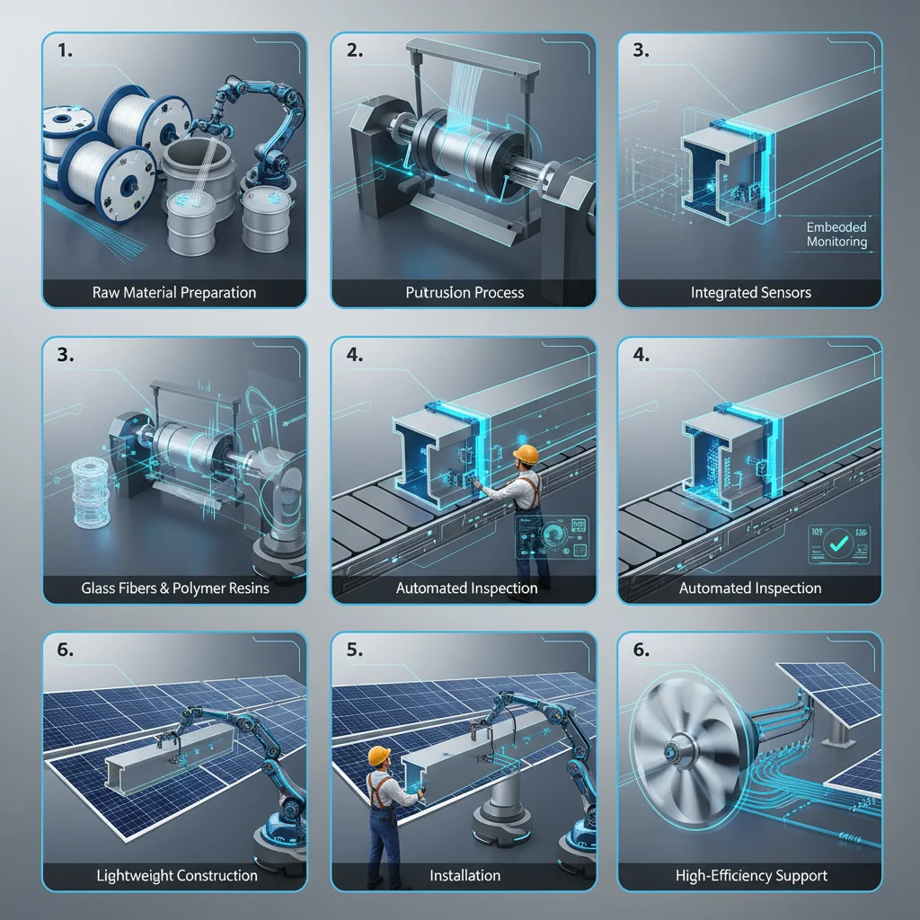 Avances en la construcción con soluciones de vigas I de FRP duraderas y livianas