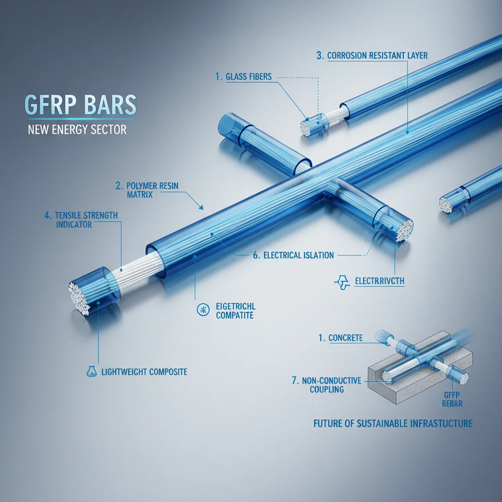 Guía completa de barras de GFRP para proyectos de construcción modernos