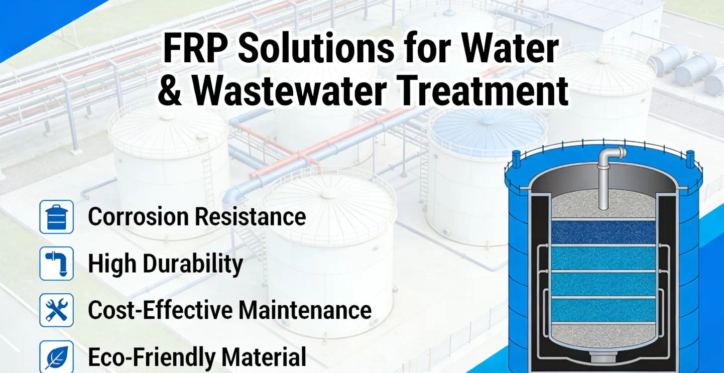 FRP Solutions for Water & Wastewater Treatment
