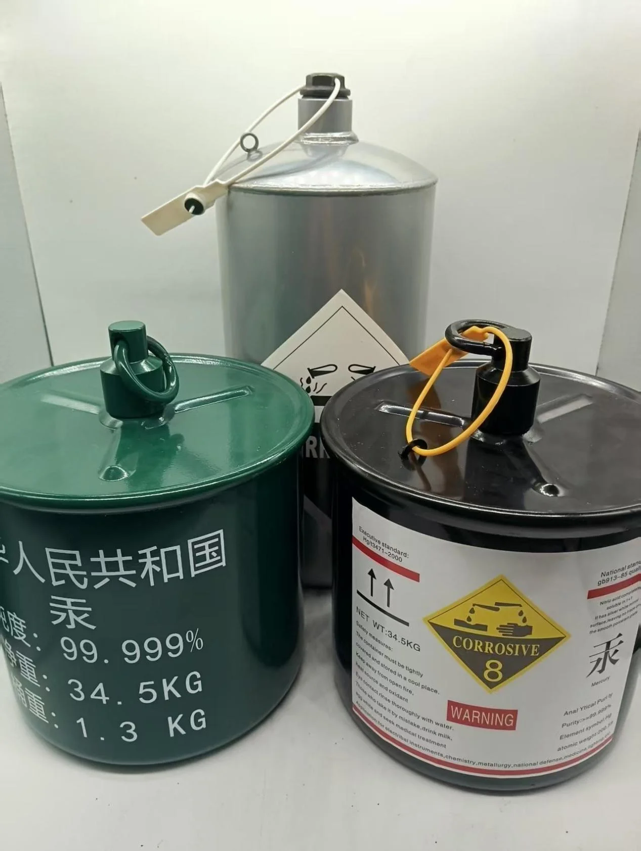 La fábrica china de mercurio de plata líder a nivel mundial mejora la producción de PRODUCTOos químicos industriales