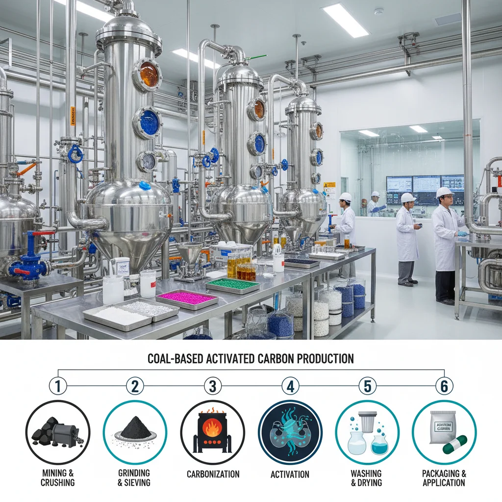 Comprehensive Guide to Coal Based Activated Carbon Production and Applications