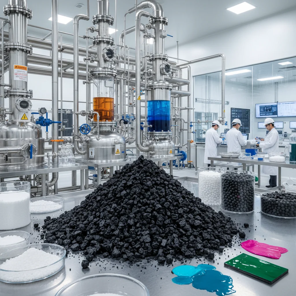 Industrial Activated Carbon Applications and Adsorption Efficiency