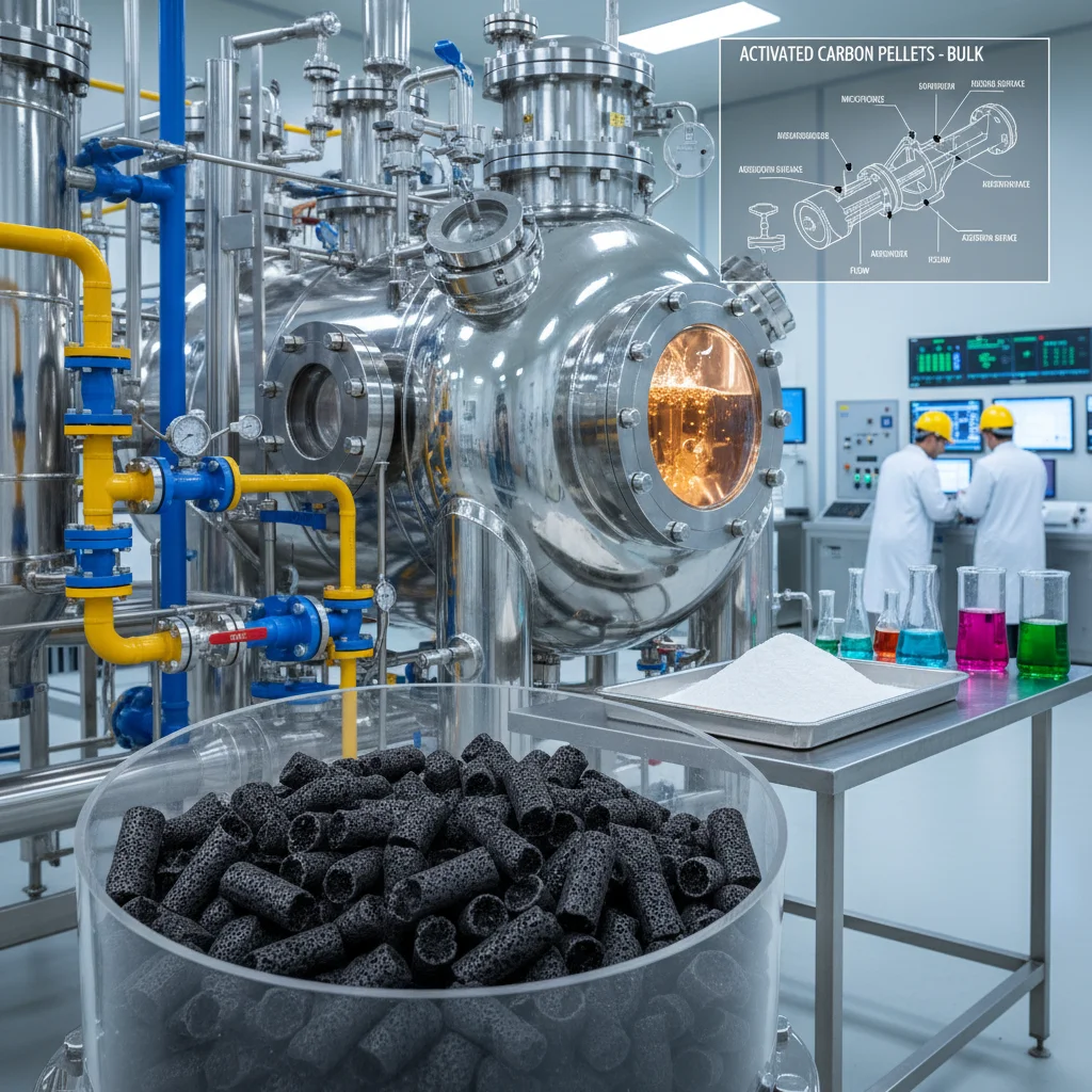 High Quality Activated Carbon Pellets Bulk for Industrial and Environmental Solutions