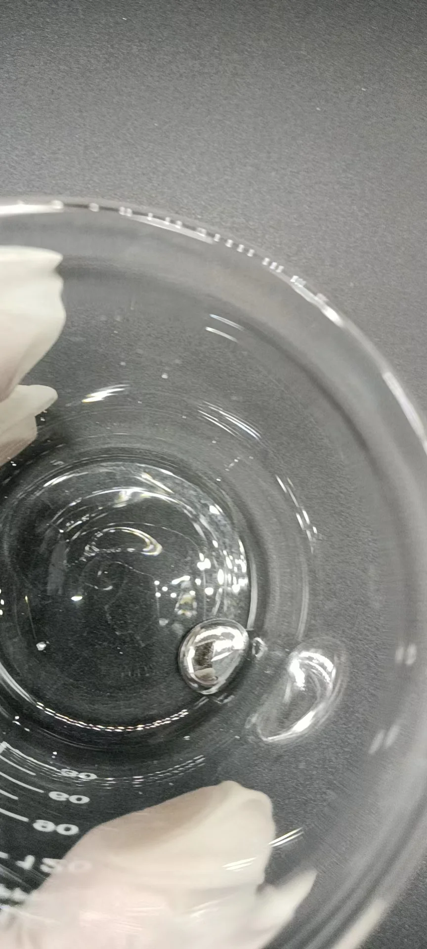 Metal líquido embalado seguro de Mercury para uso da instituição de pesquisa científica