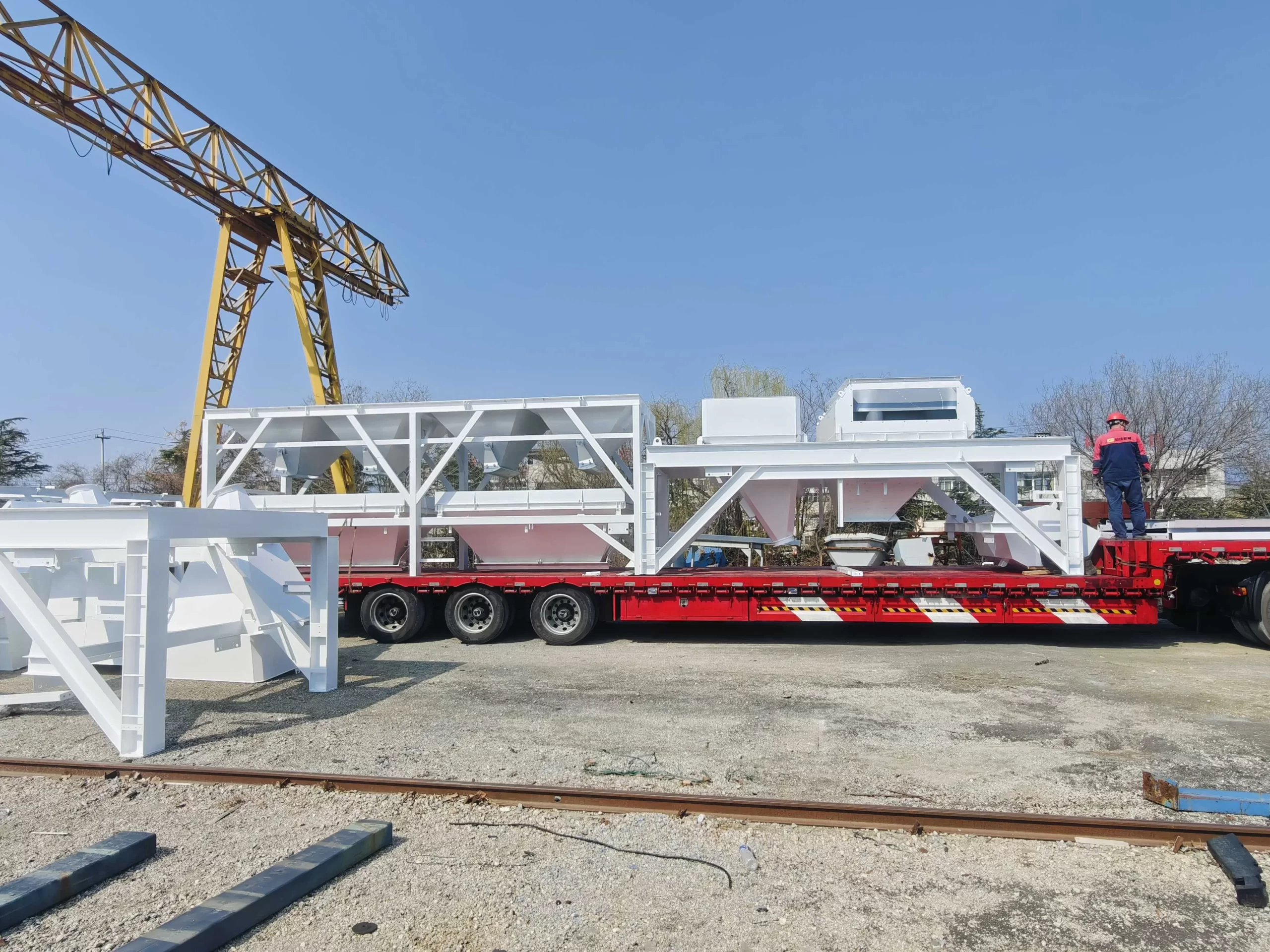 mobile hot mix plant