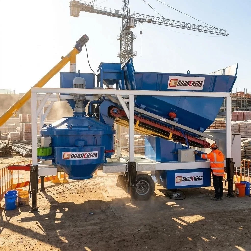 Mobile Concrete Mixing Plant Products