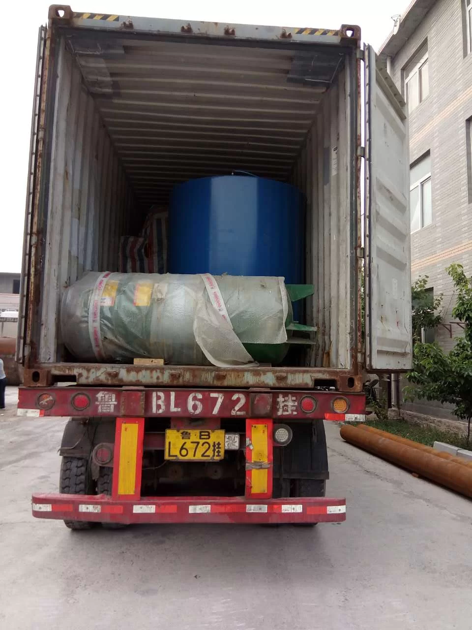 concrete mixing station