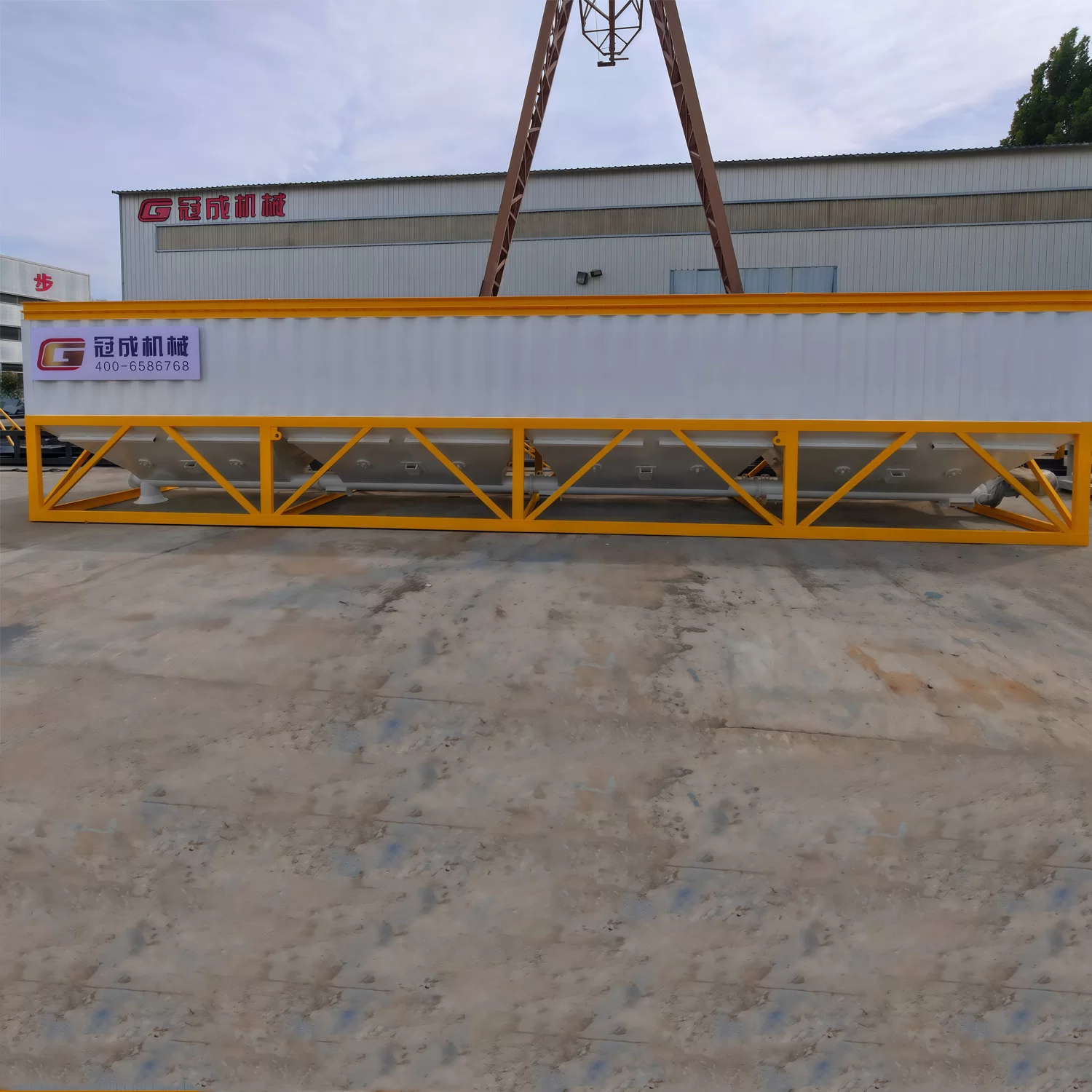 Horizontal Cement Silo