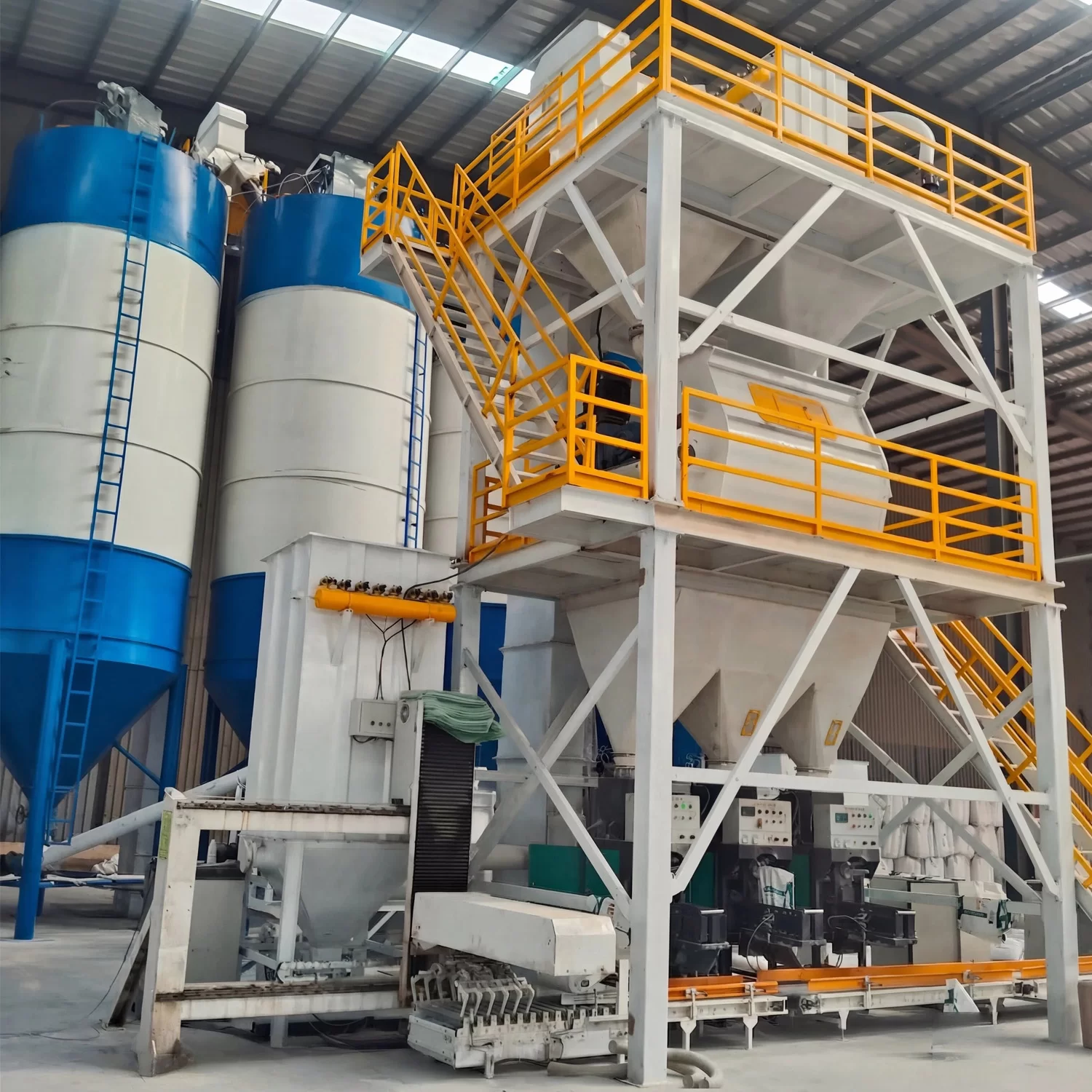 Simple Small Dry Mortar Plant