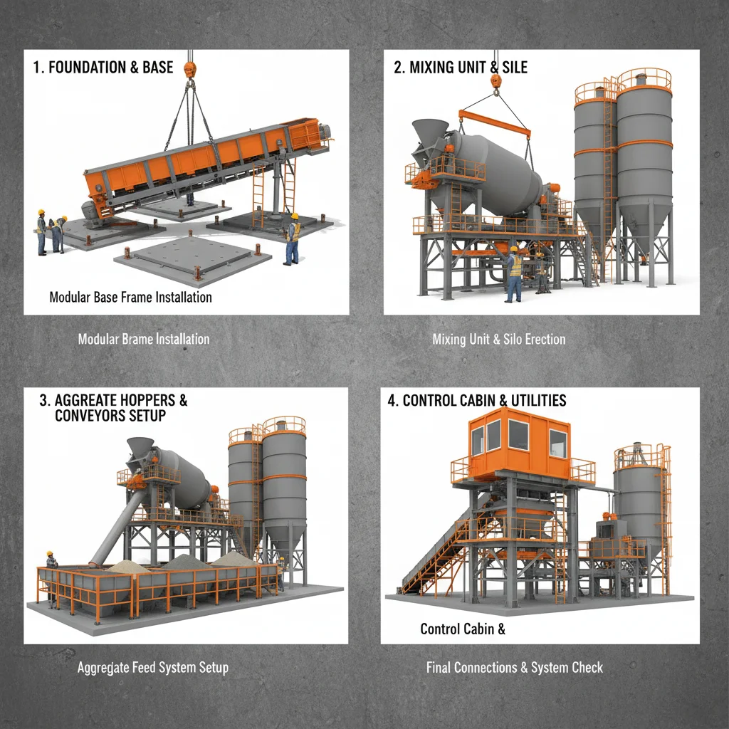 Professional FastAssemble Concrete Plant Manufacturer Solutions