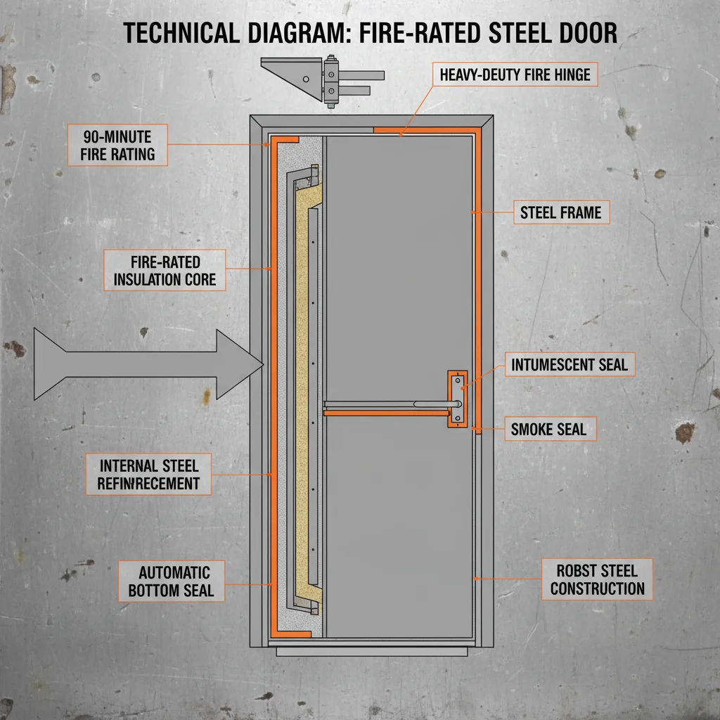 Guide to Choosing the Best Fire Rated Steel Door for Safety