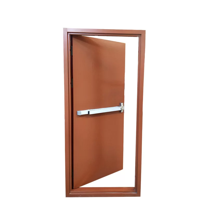 Steel fire door
