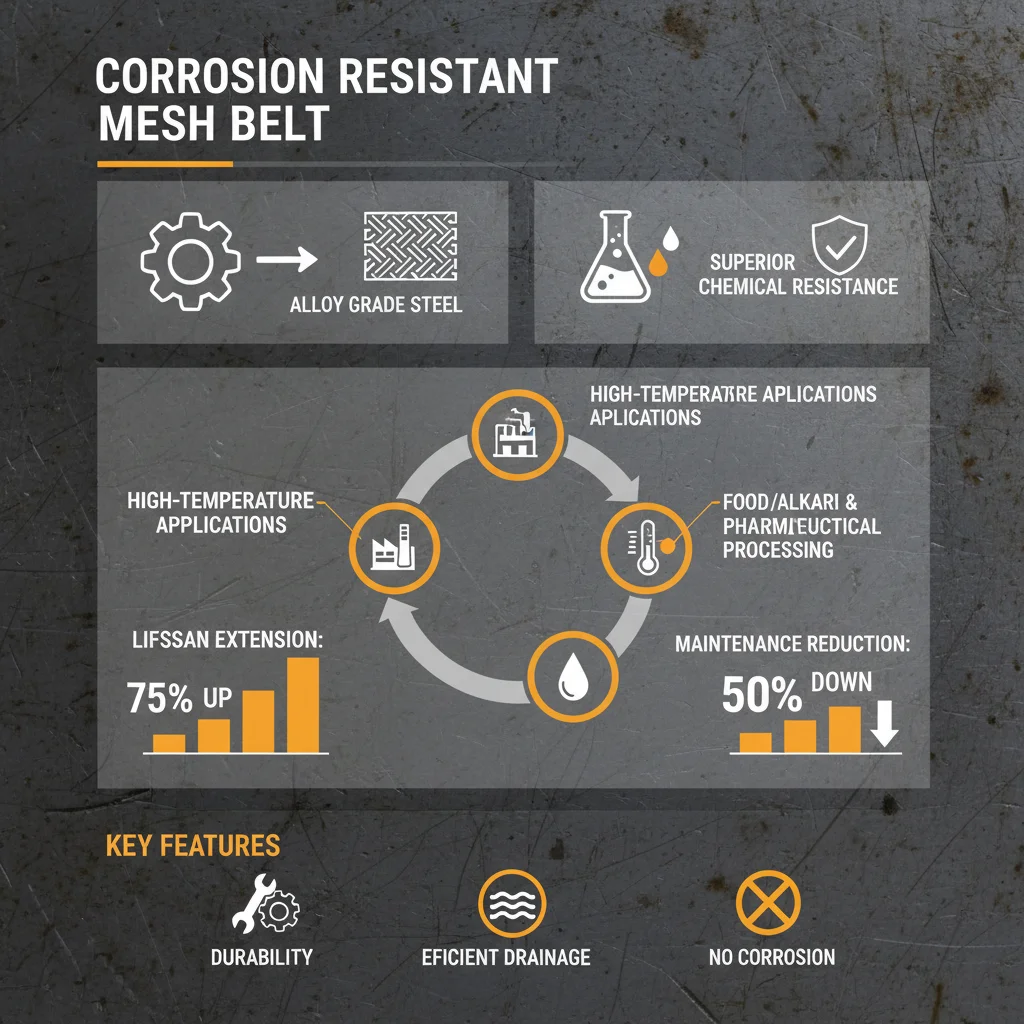 Corrosion Resistant Mesh Belt Solutions
