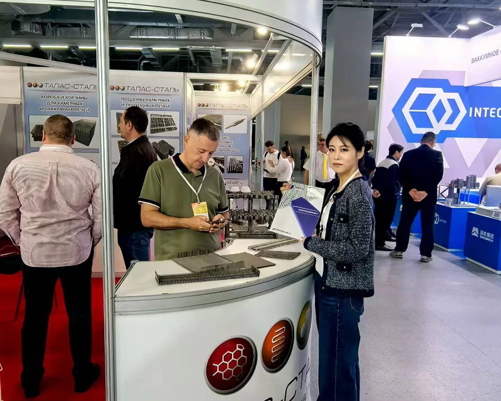 wavy threading mesh belt