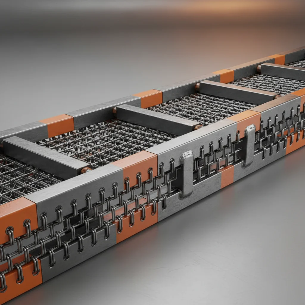 Industrial Mesh Belt Guide for Production Line Efficiency