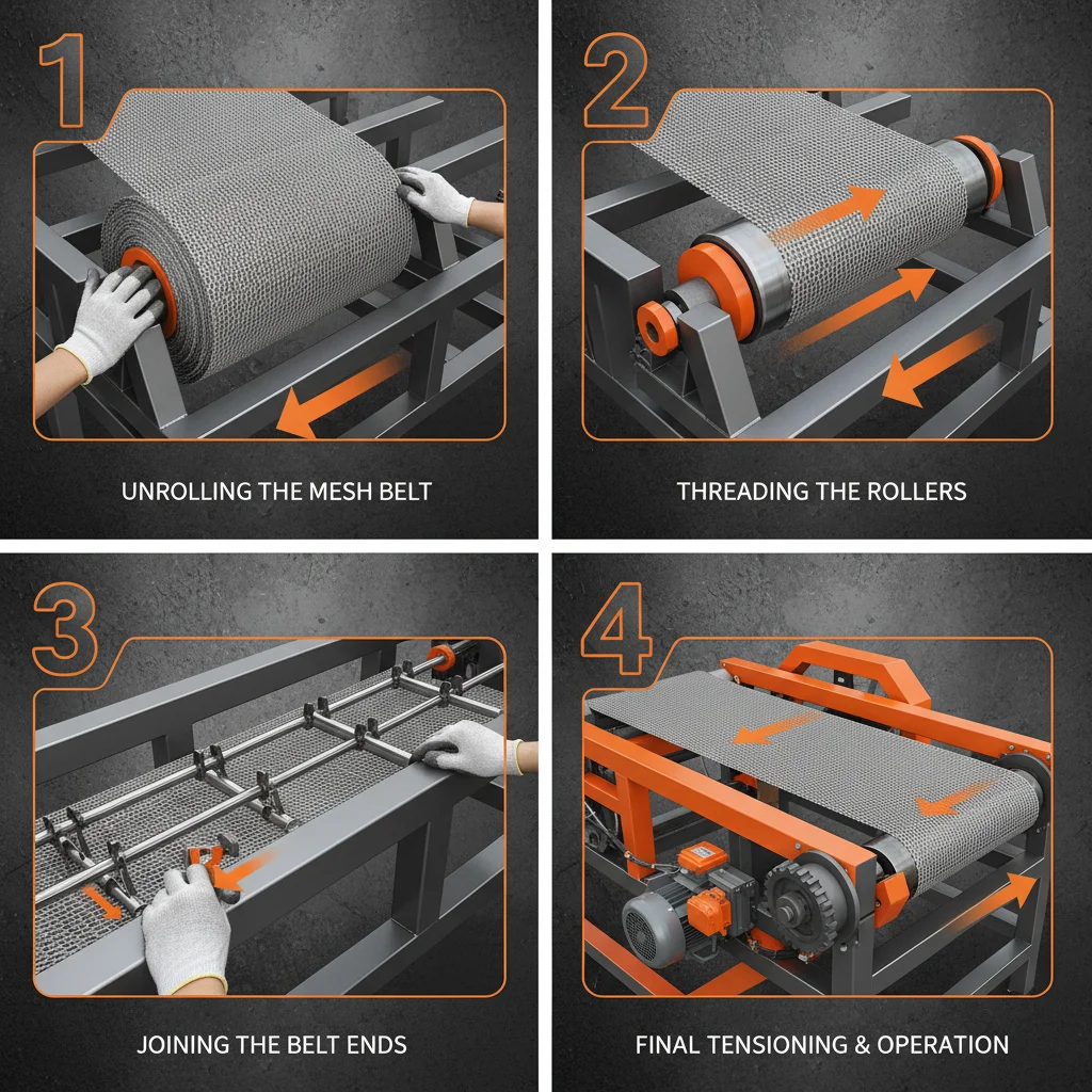 Investing in a Reliable Dryer Mesh Belt for Efficient Material Handling